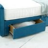 Sorento Panel Divan Bed – Luxe Velvet Platform Bed