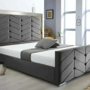 The Milano Mirror Bed Frame