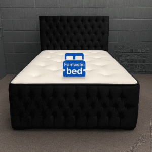 The Langford Black Divan Bed