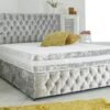 Crushed Velvet Divan Bed